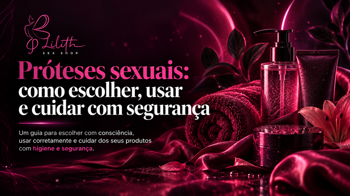 Próteses sexuais: como escolher, usar e cuidar com segurança