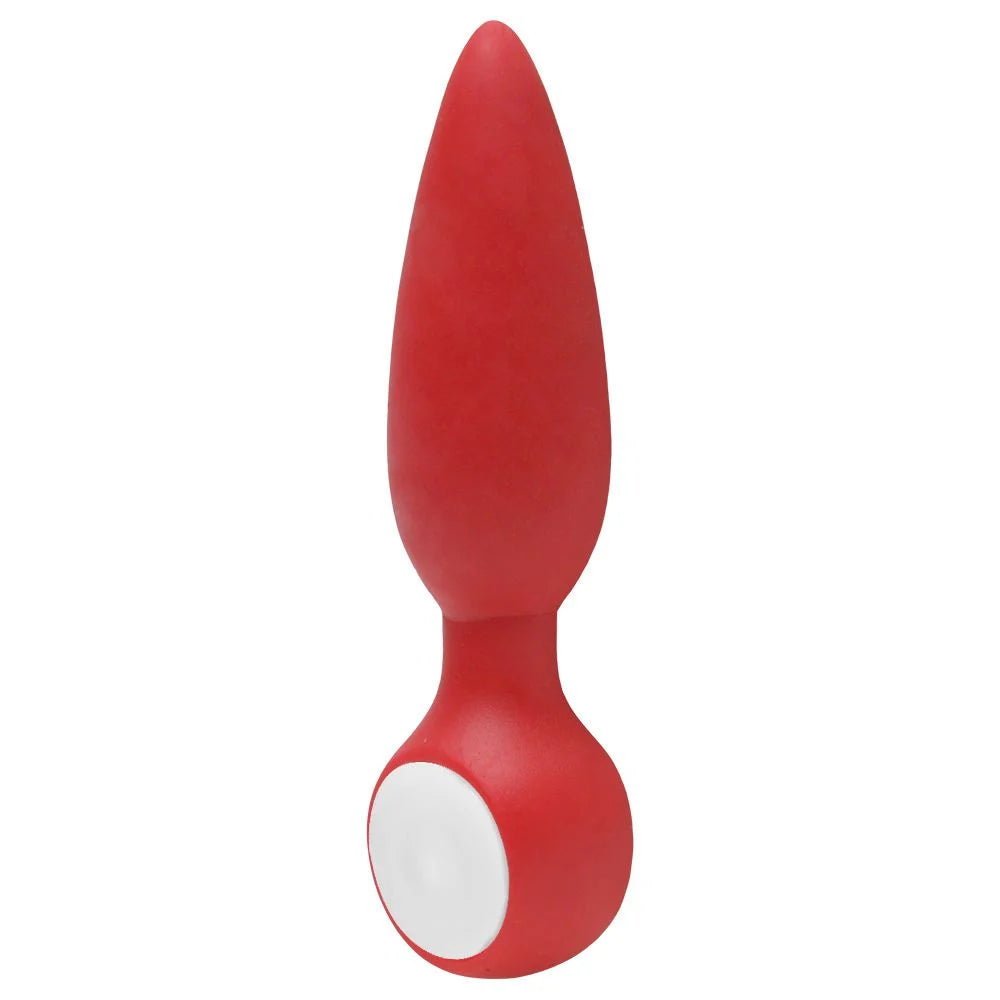 Plug Anal Led Cônico Diversão Ao Cubo