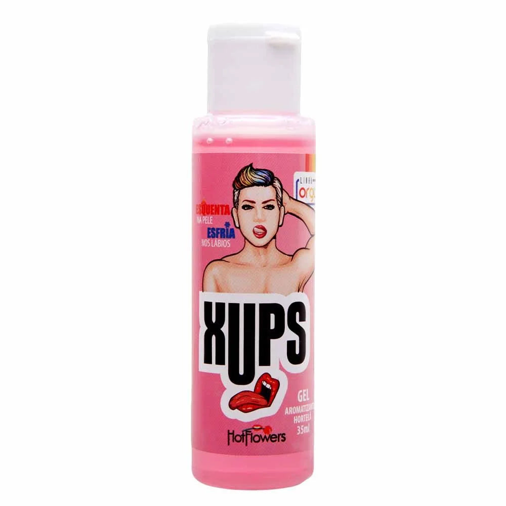 Xups Gel Aromatizante 35Ml Hot Flowers - Hortela