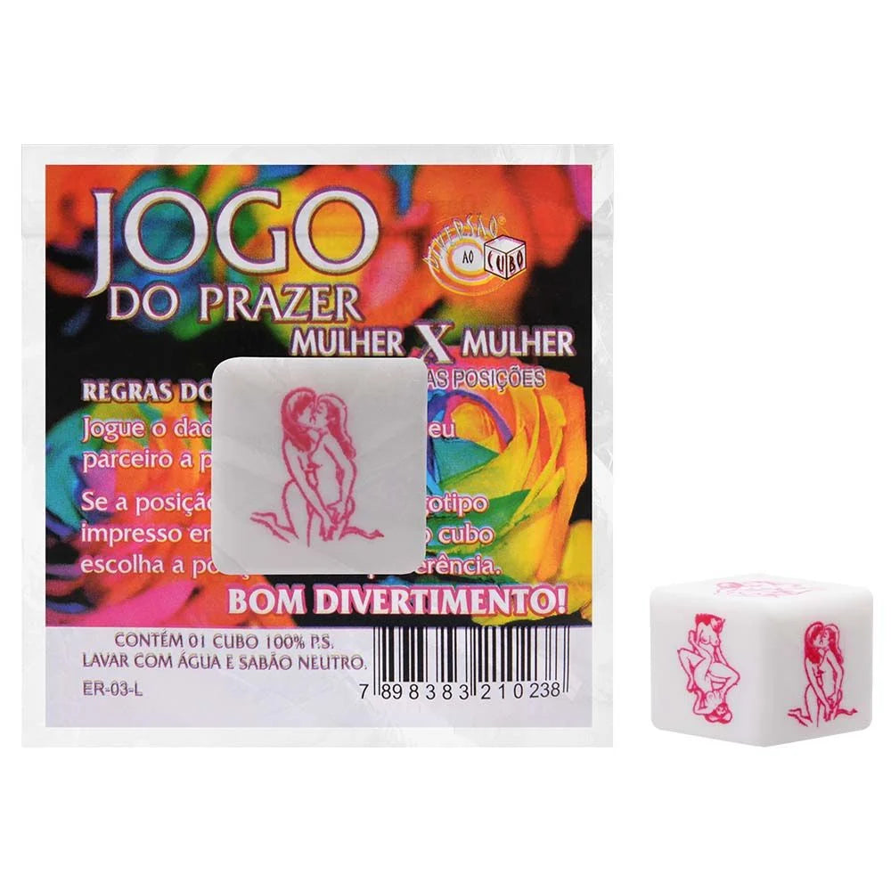 Dado Do Prazer Lesbian Simples Diversao Ao Cubo