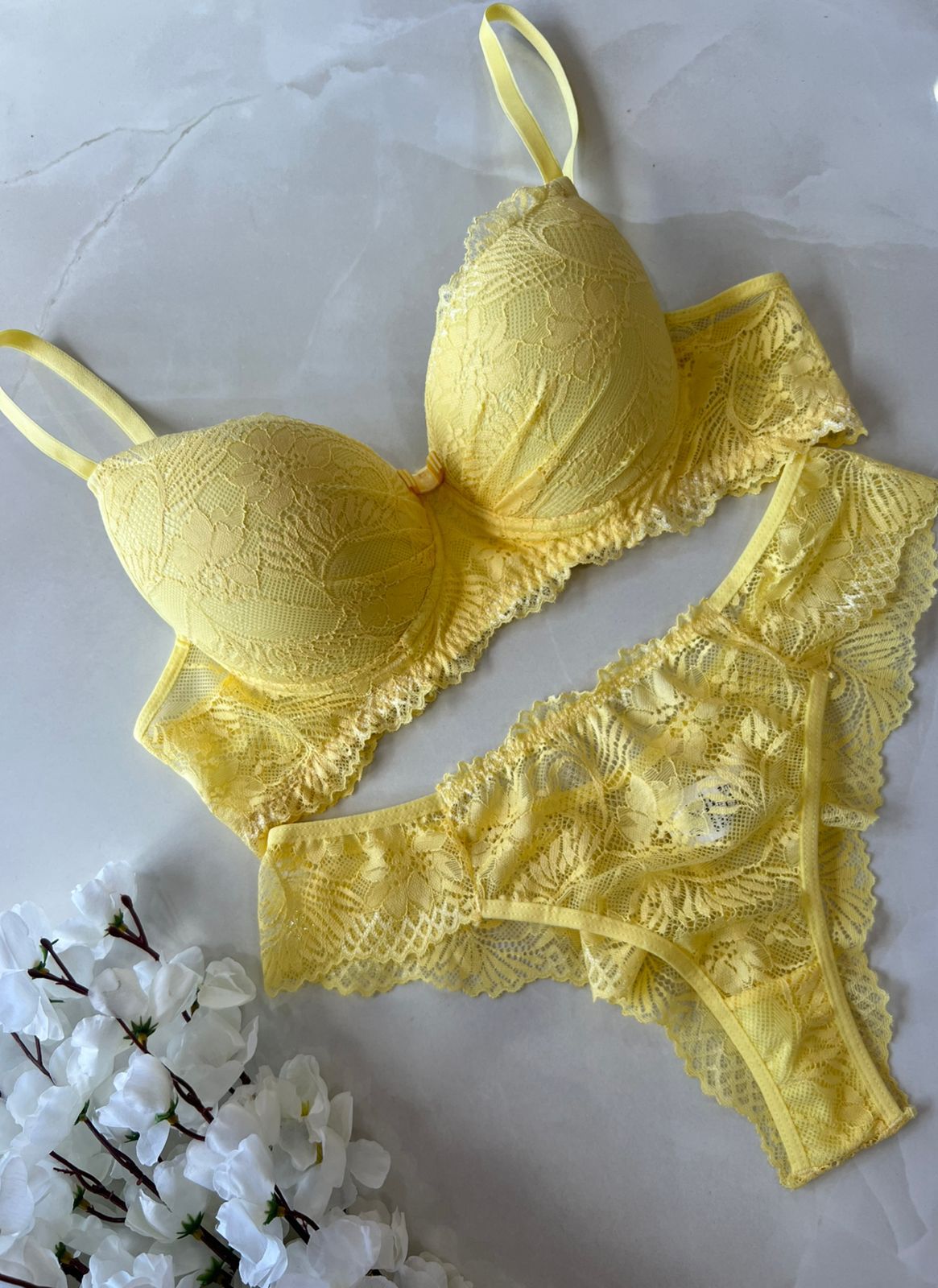 Conjunto P Milena amarelo