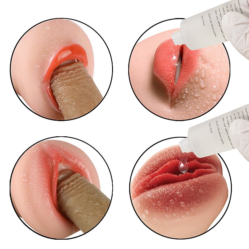 Masturbador Masculino Duplo - Boca e Vagina - Passion Lady - SI