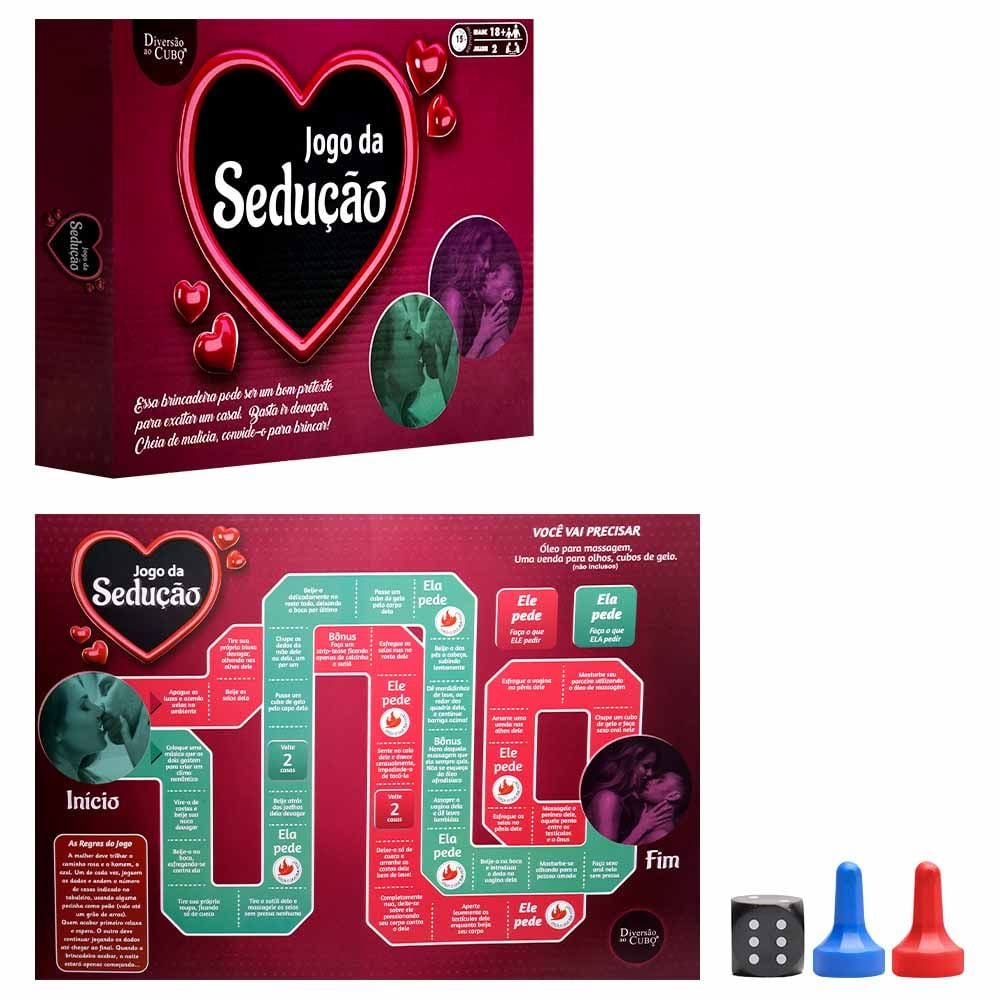 Jogo Da Seducao Tabuleiro Diversao Ao Cubo