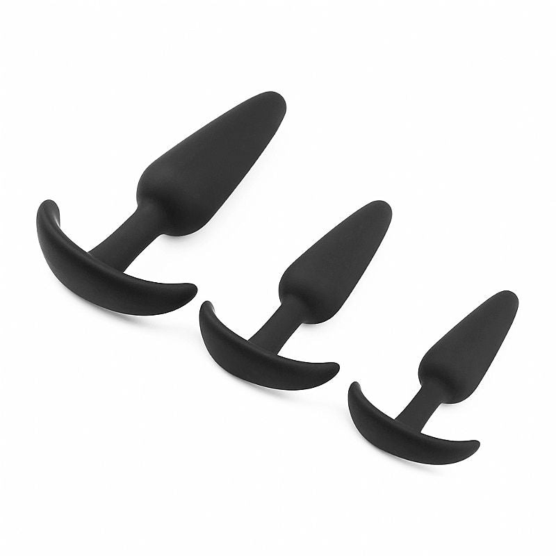 Plug Anal Conico em Silicone - Tamanho 12.5x3.2