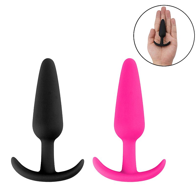 Plug Anal Conico em Silicone - Tamanho 8.5x2.1
