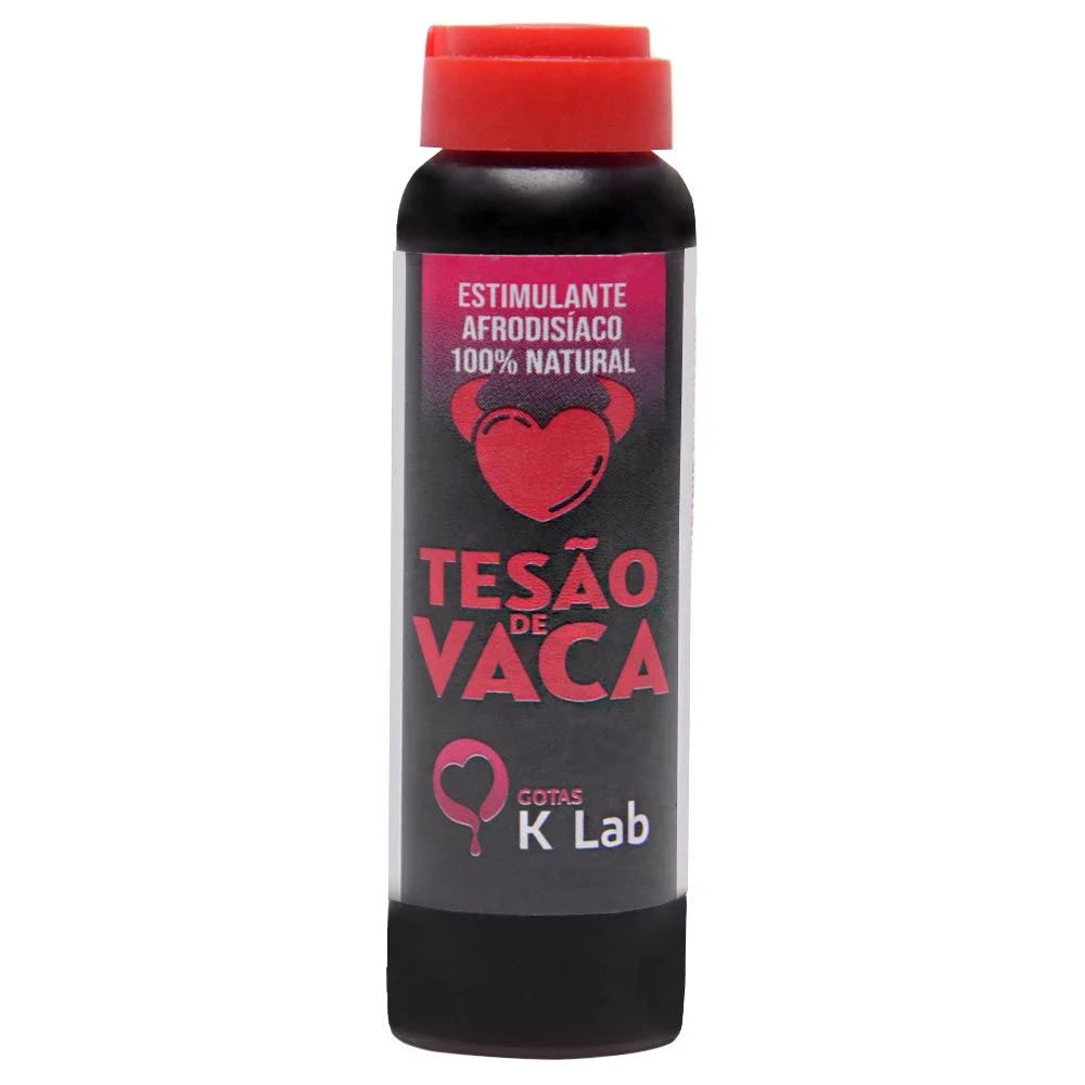 Tesao De Vaca Excitante Feminino Natural 10Ml K-Lab