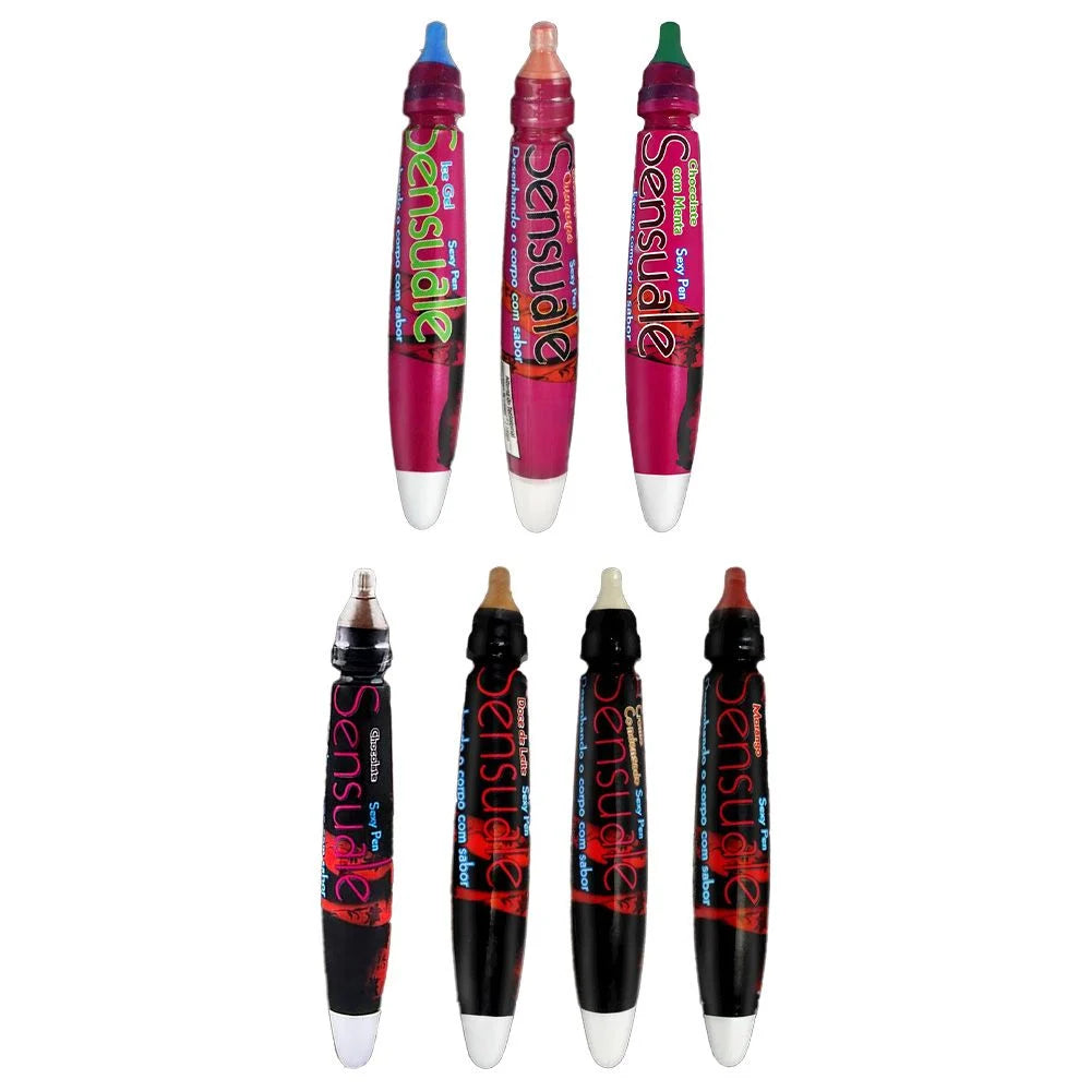 Caneta Comestivel Sexy Pen 20G Sensuale