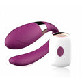 Vibrador de Casal - Sex Massager - Crypl - Roxo -Dibe