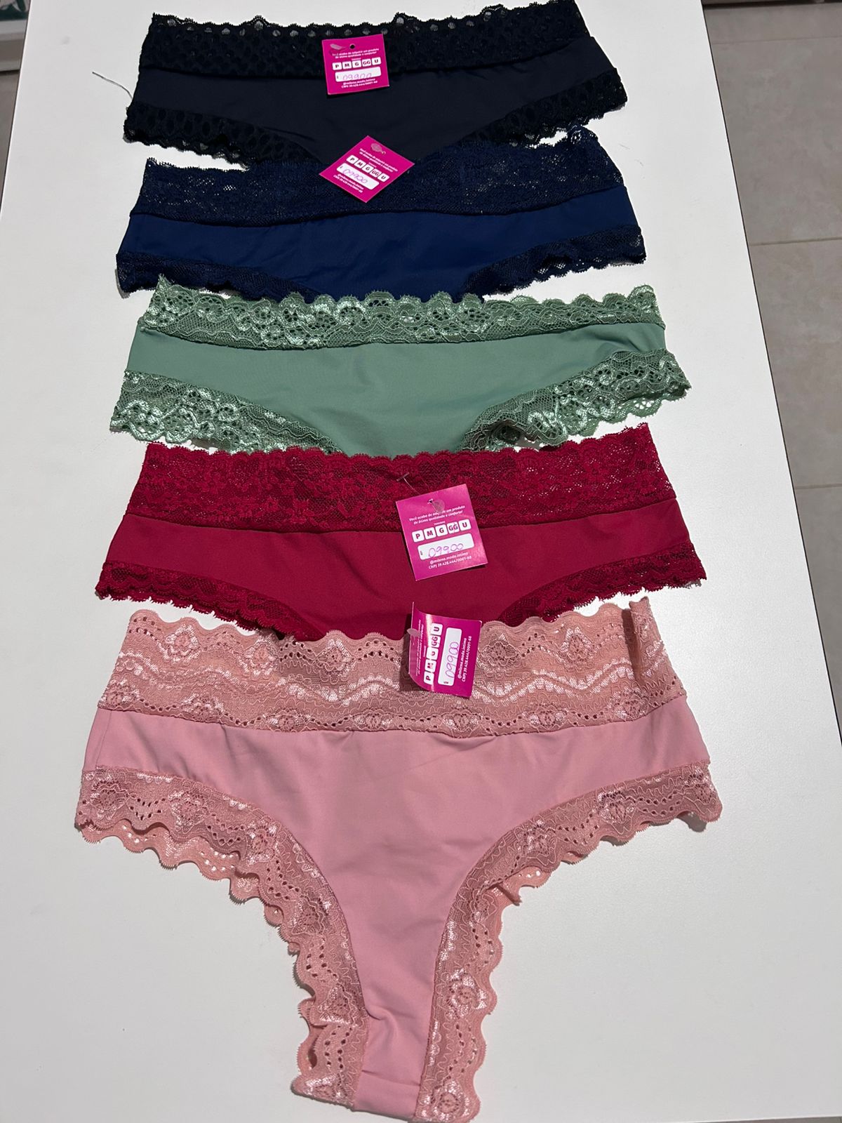 Calcinha GG tanga rendinha