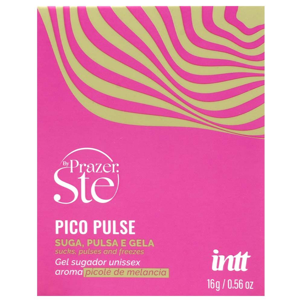 Pico Pulse Melancia Gel Suga Vibra Pulsa 16G Intt