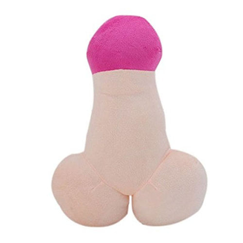 Almofada de Pelucia - Formato de Penis - 40 x 16 cm - SI