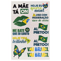 Quero Anal Tatuagem Temporaria 10 X 15cm Sedux