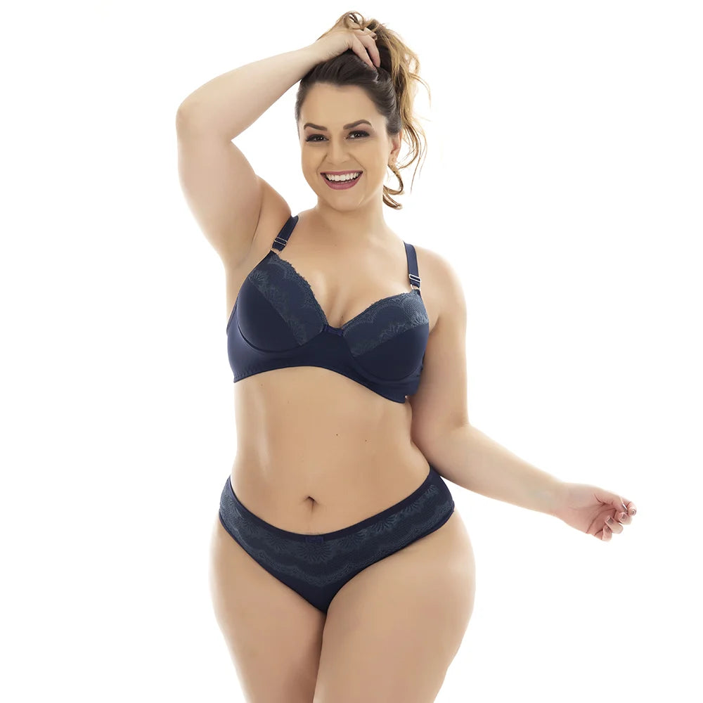 Conjunto 50 azul marinho Cris