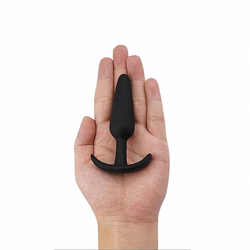 Plug Anal Conico em Silicone - Tamanho 12.5x3.2