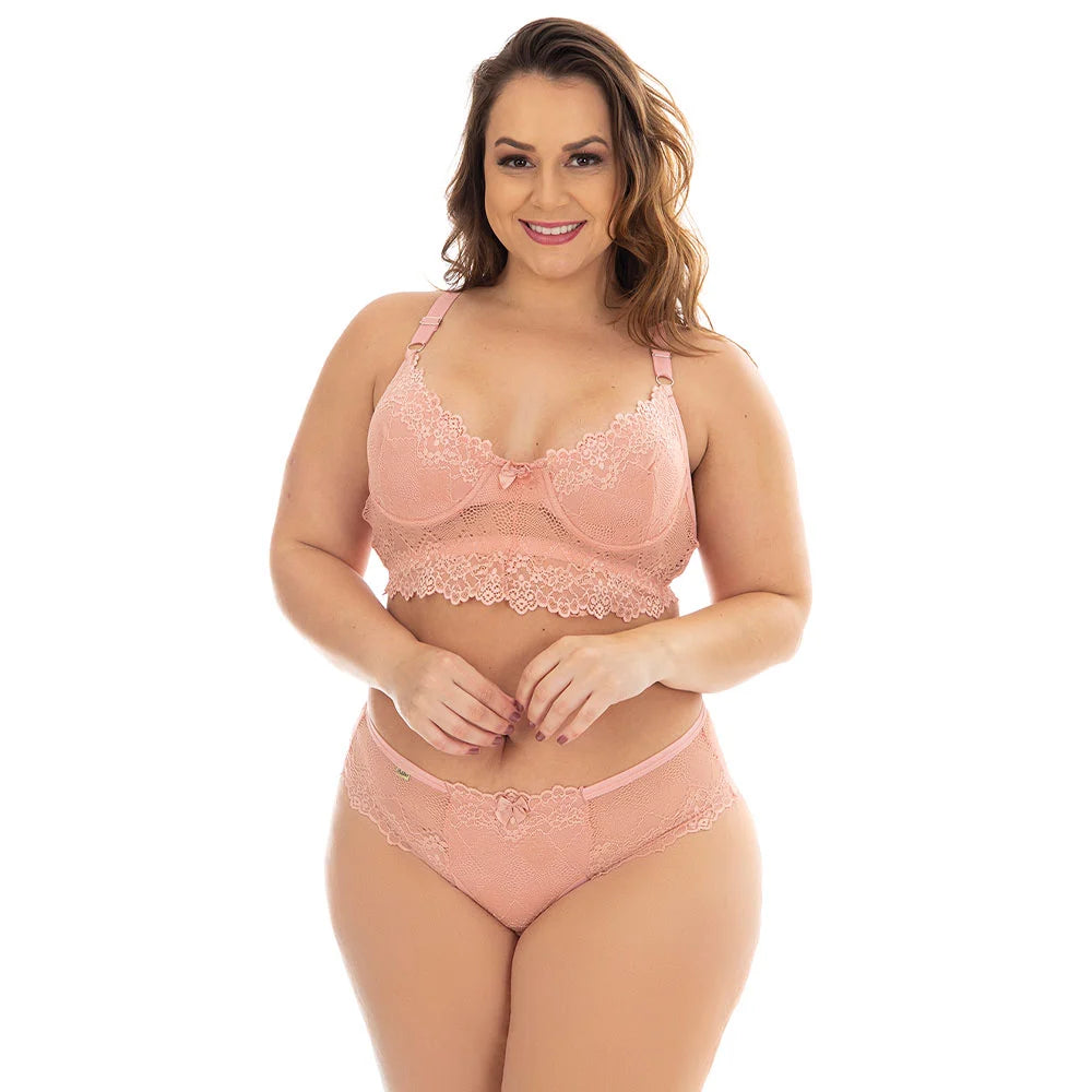 Conjunto 48 rose Selma