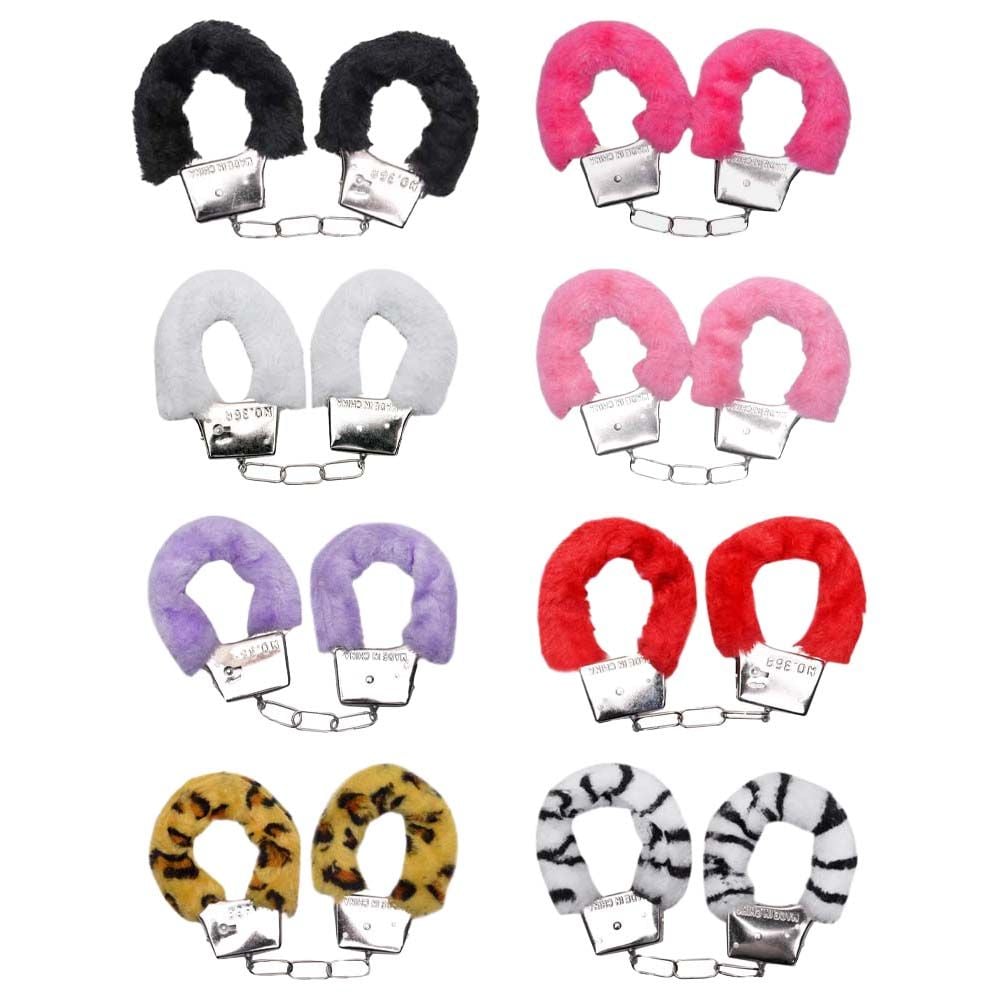 Algemas de Metal Revistida com Pelucia Sexy Import