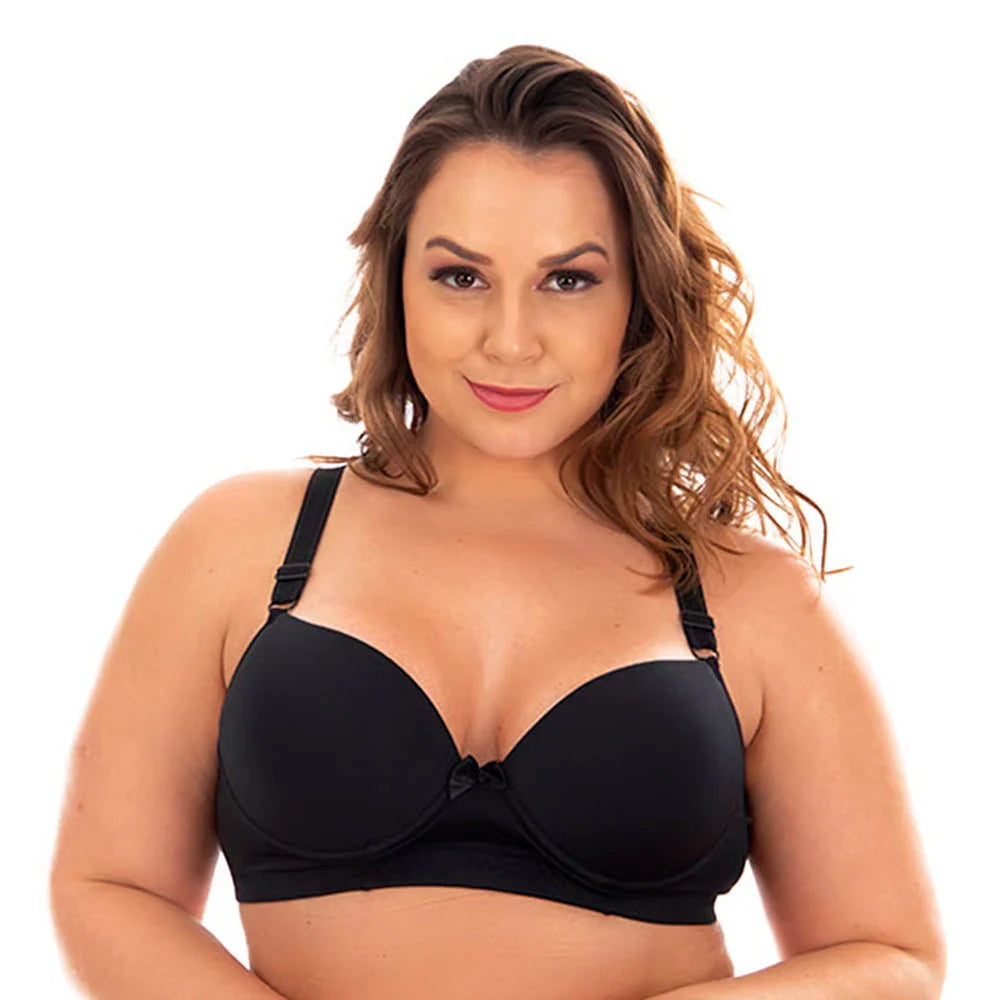 Sutia 52 Liso Plus Size Reforcado Patitex