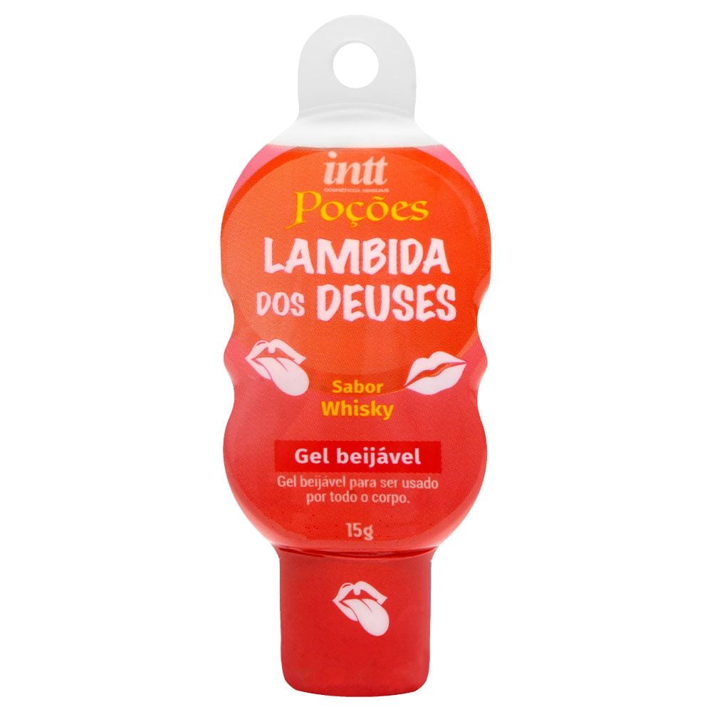 Pocao Lambida Dos Deuses Gel Beijavel Hot 15G Intt