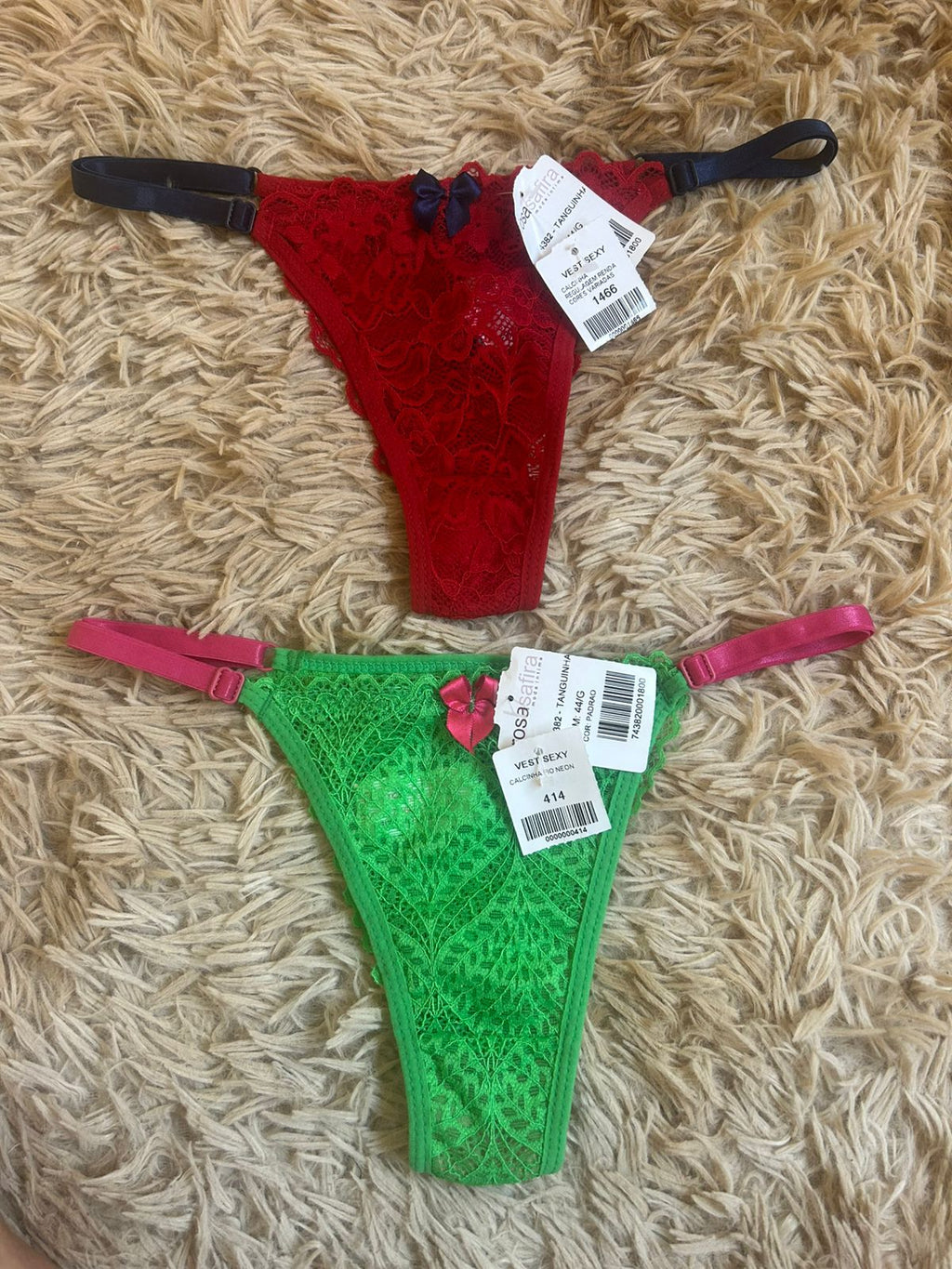 Calcinha G vest sexy renda