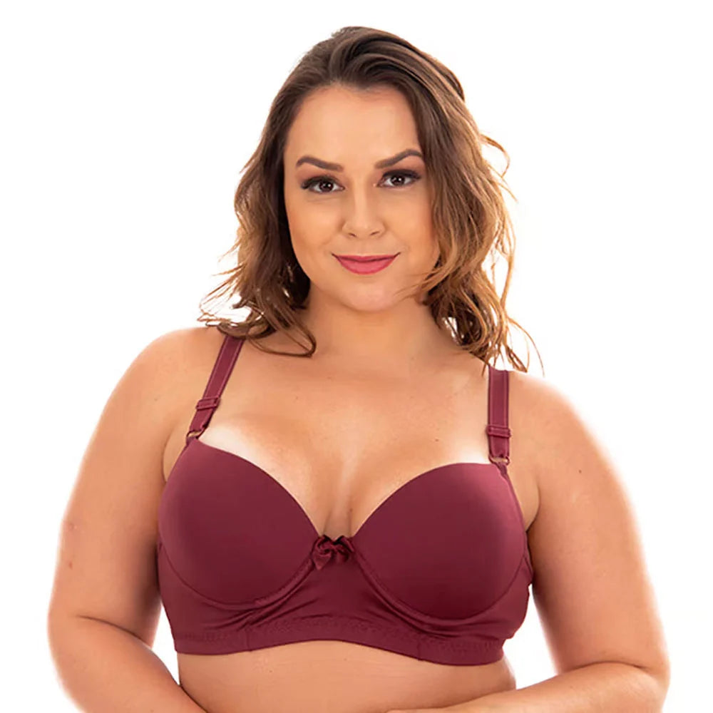 Sutia 48 Liso Plus Size Reforcado Patitex