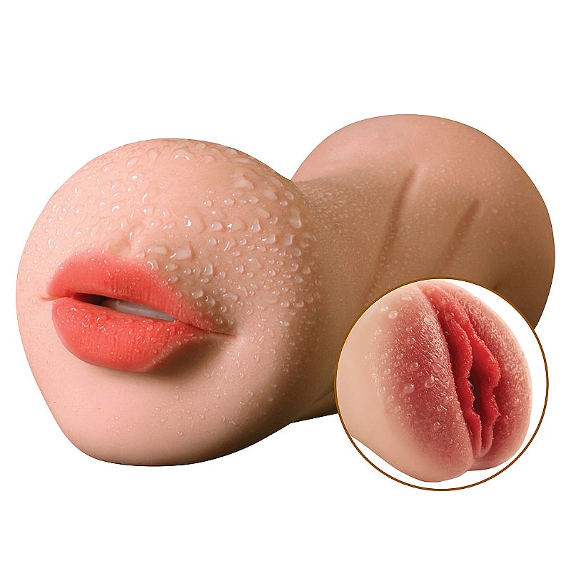 Masturbador Masculino Duplo - Boca e Vagina - Passion Lady - SI