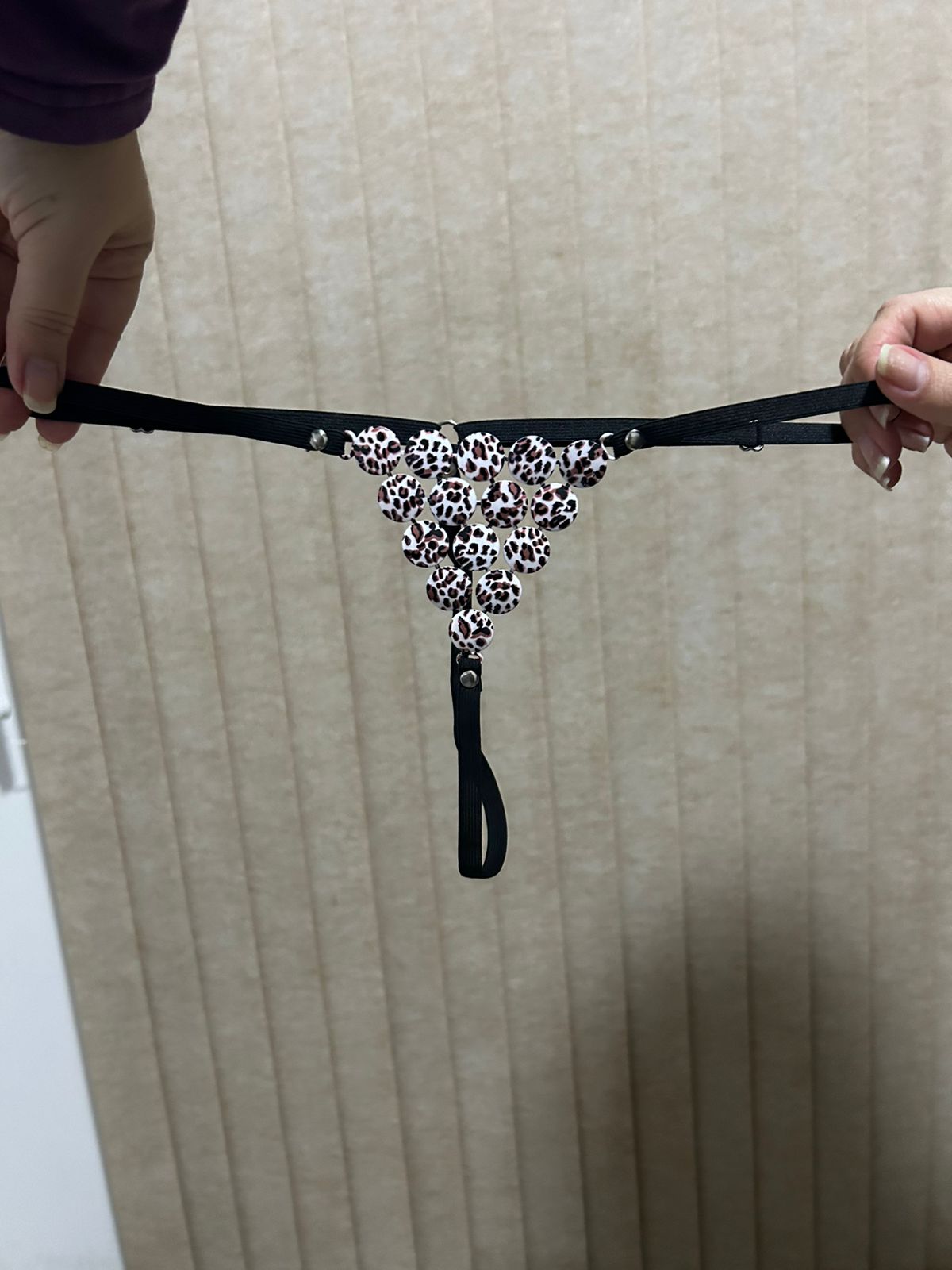 TANGA METAL ONCA ELASTICO