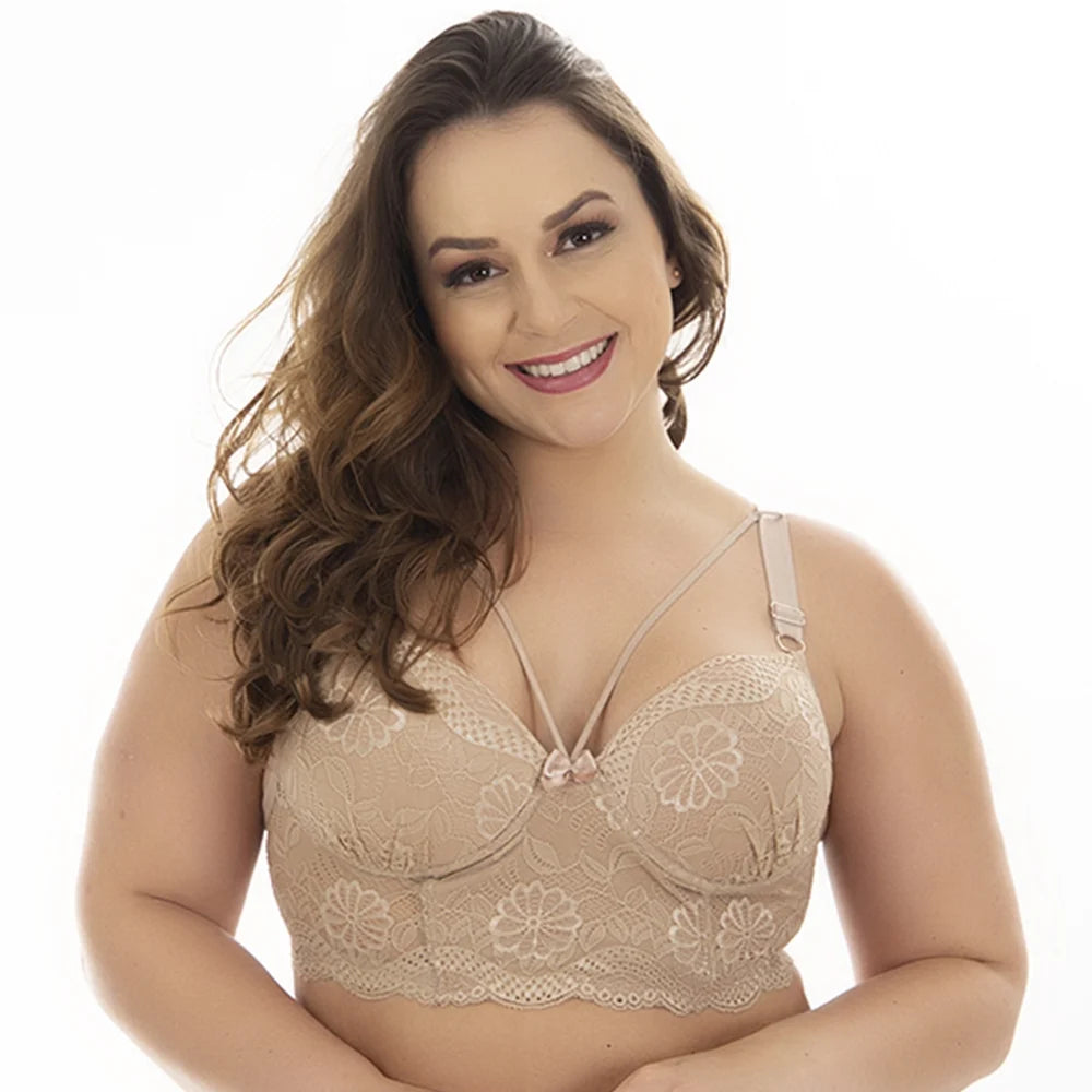 Sutia 52 Plus Size Reforcado Lara Com Paleta Patitex