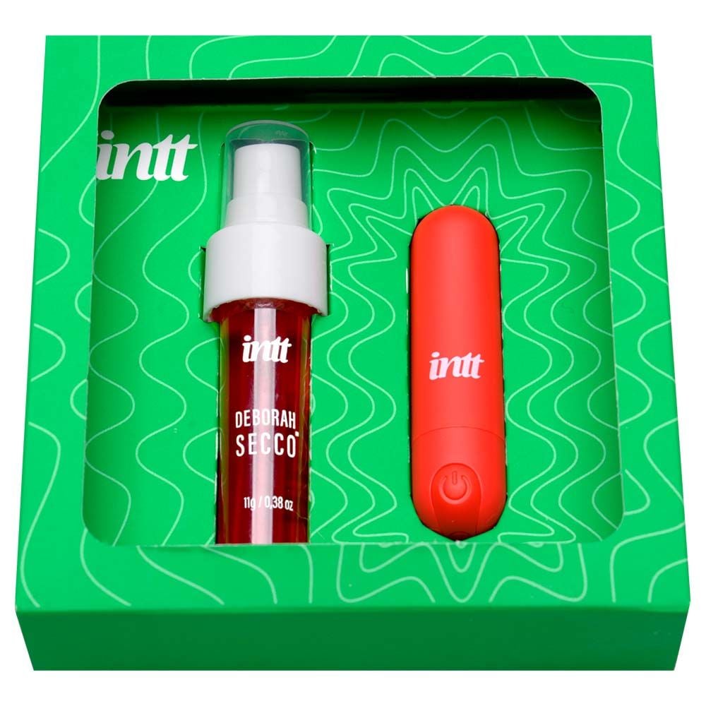 Kit Calda Picante E Vibro Bullet Deborah Secco Intt - Recarregavel