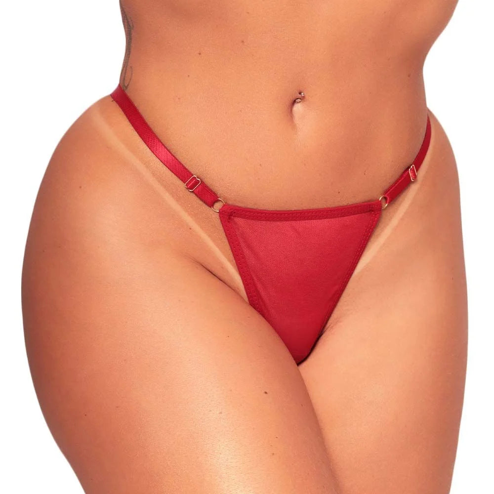Fio Dental Personalizavel Vermelho Brilha Tallyta