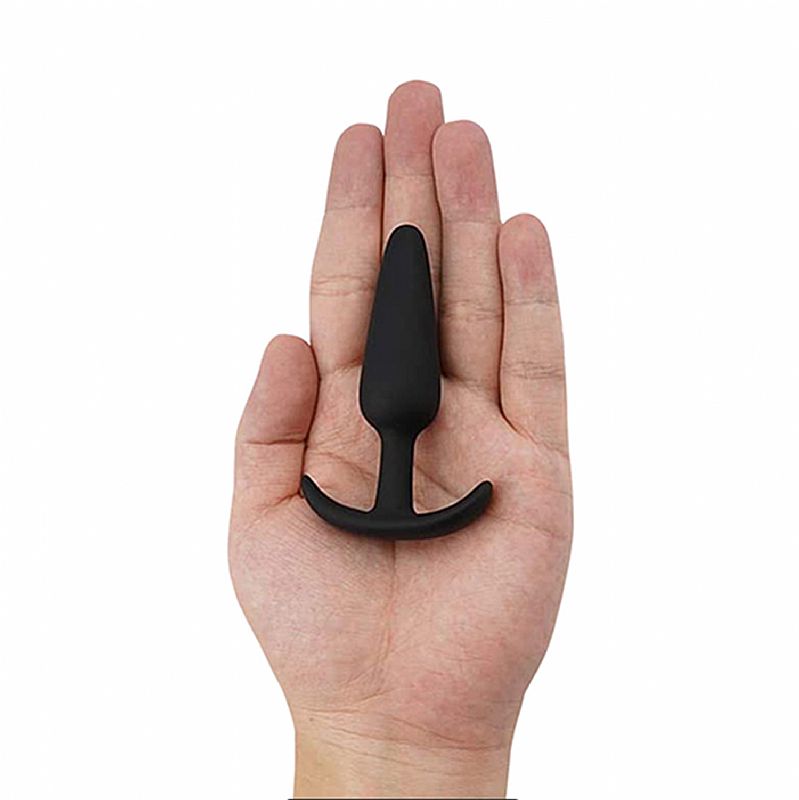 Plug Anal Conico em Silicone - Tamanho 8.5x2.1