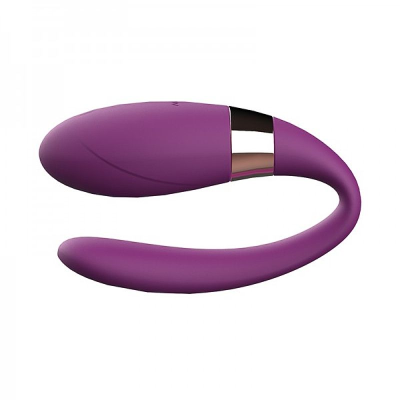 Vibrador de Casal - Sex Massager - Crypl - Roxo -Dibe