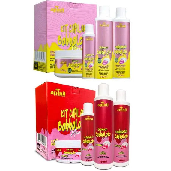 Kit Capilar Babbaloko Hair Apinil