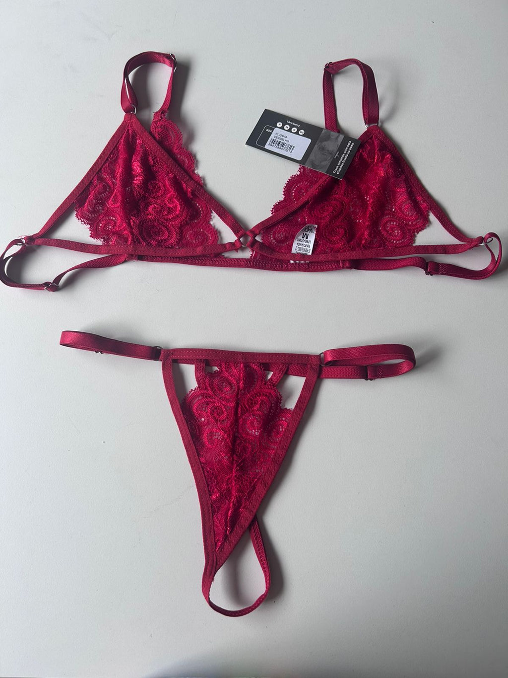 CONJUNTO G SEM BOJO DECOTE LISO HOT LOVE