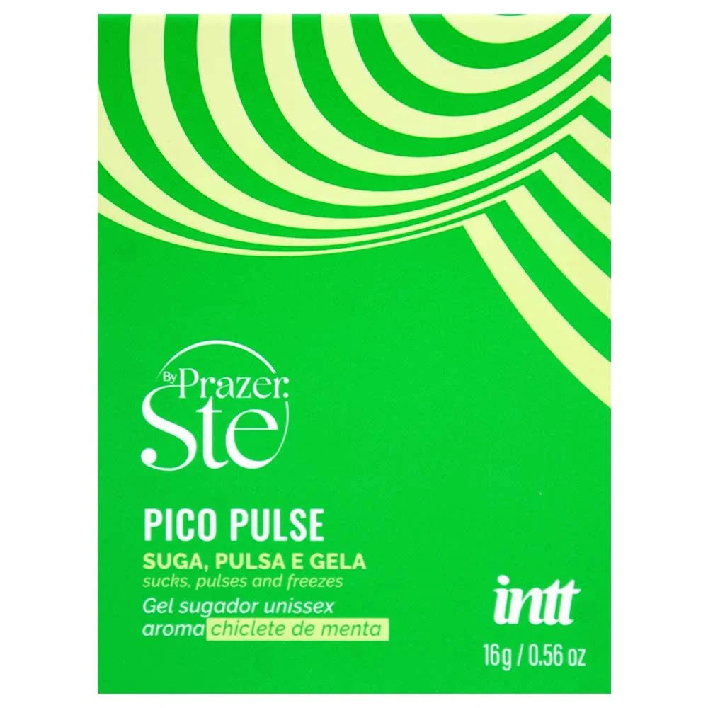 Pico Pulse Chiclete Menta Gel Suga Vibra Pulsa 16G Intt