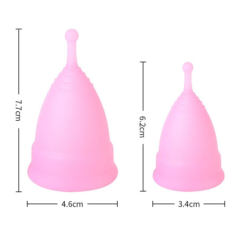 kit com 2 Coletores Menstrual de Silicone - SI