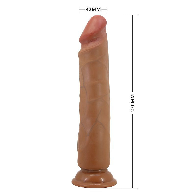 Pênis Realístico com Ventosa - 24.0 x 4.2 cm - Baile