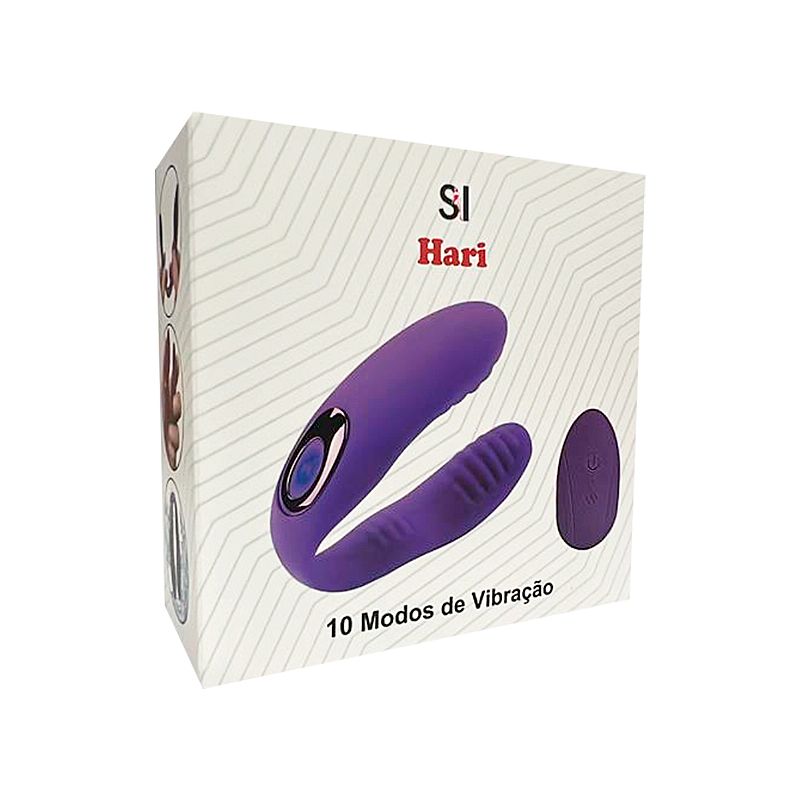 Vibrador de Casal com controle Remoto - Hari - SI