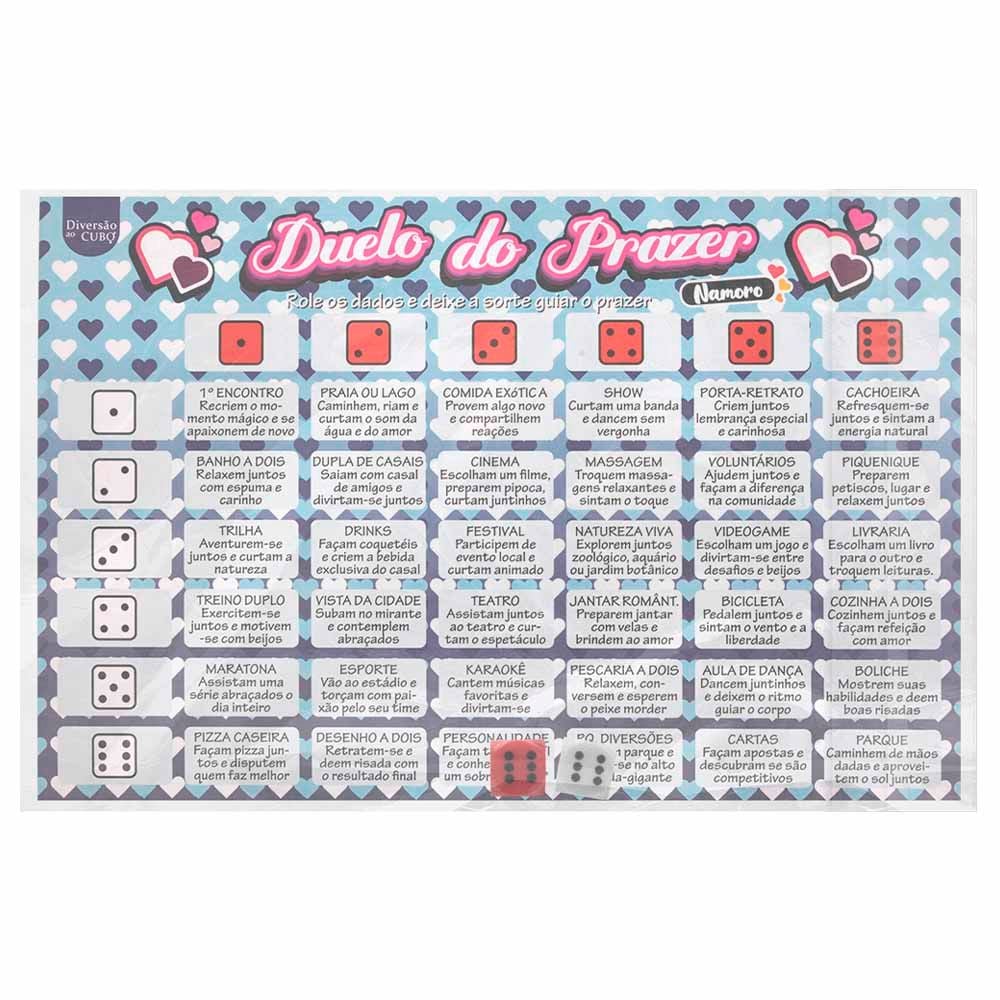 Jogo Duelo Do Prazer Namoro Diversao Ao Cubo