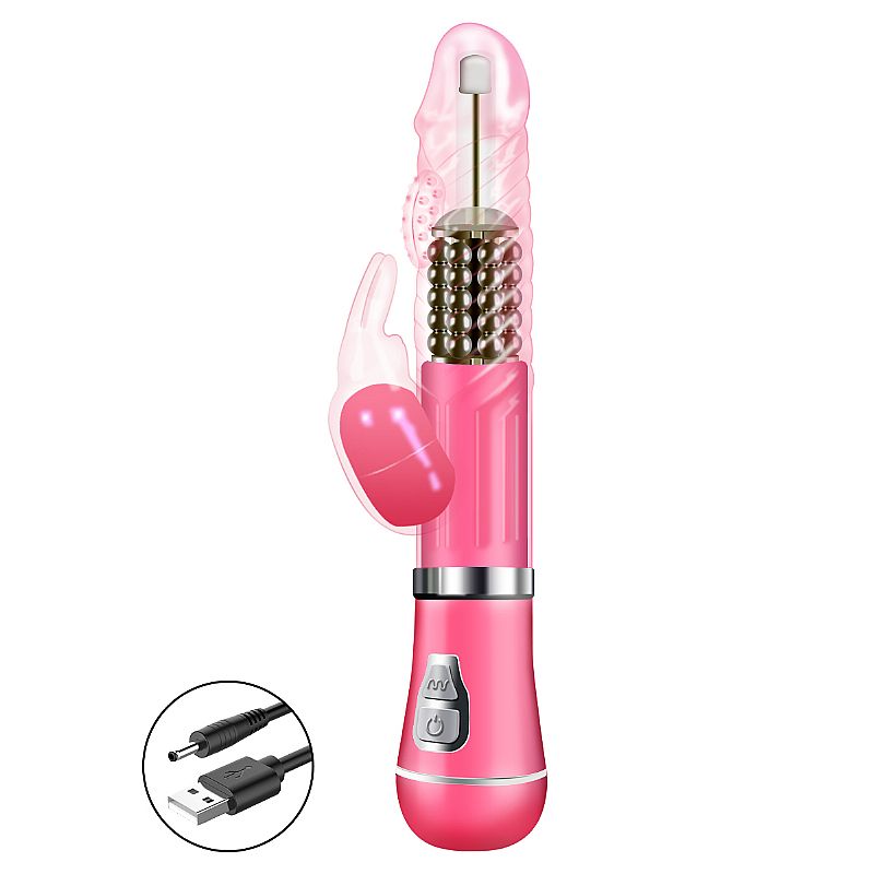 Vibrador Rotativo de Coelho - Recarregavel - SI