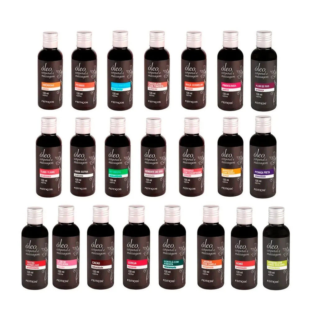 Oleo Aromatico Para Massagem 120Ml Feiticos