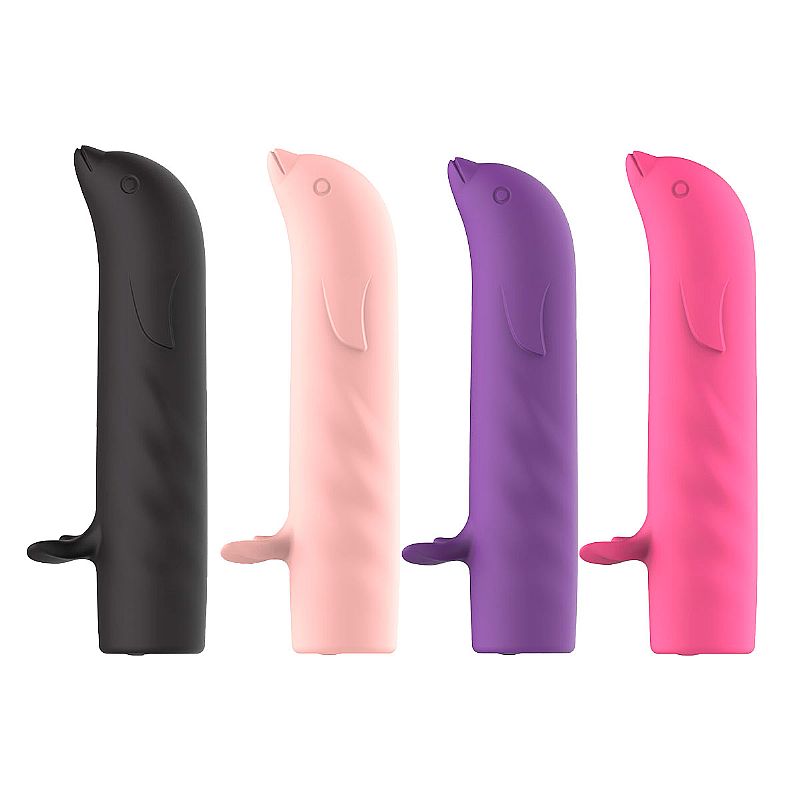 Vibrador de Ponto G - Golfinho Recarregavel - Tina