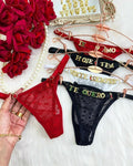 Calcinha Romance personalizavel