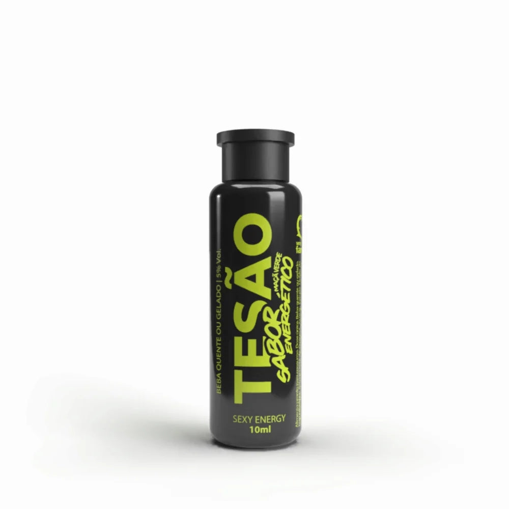 Tesao Sabor Energetico Maca Verde 10Ml Sexy Fantasy