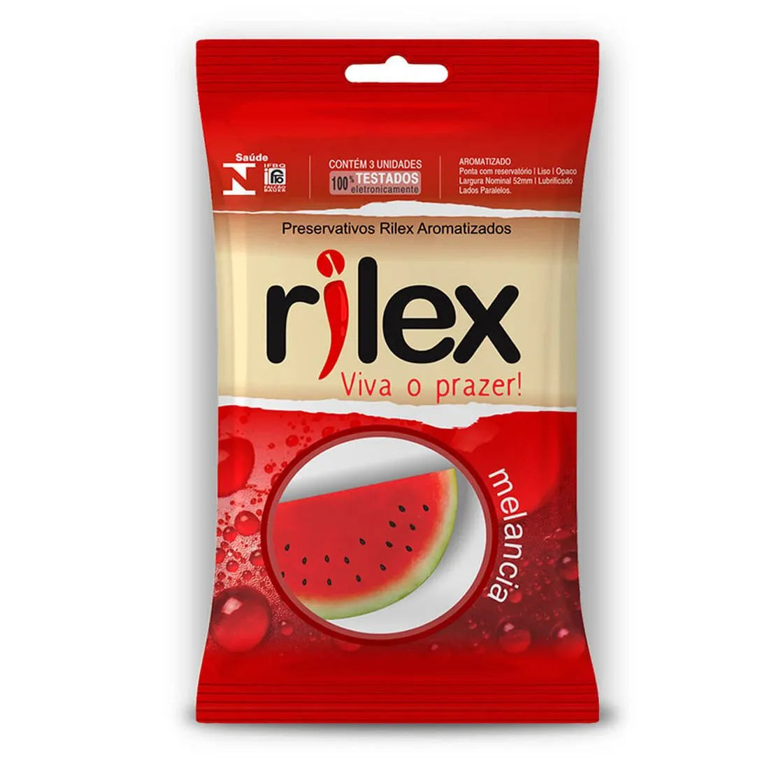 Preservativo 03 Unidades Rilex