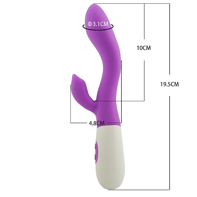 Vibrador de Ponto G e Clitoris - Brid - Recarregavel - SI