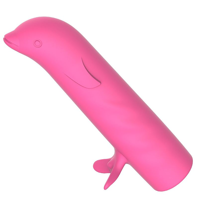 Vibrador de Ponto G - Golfinho Recarregavel - Tina
