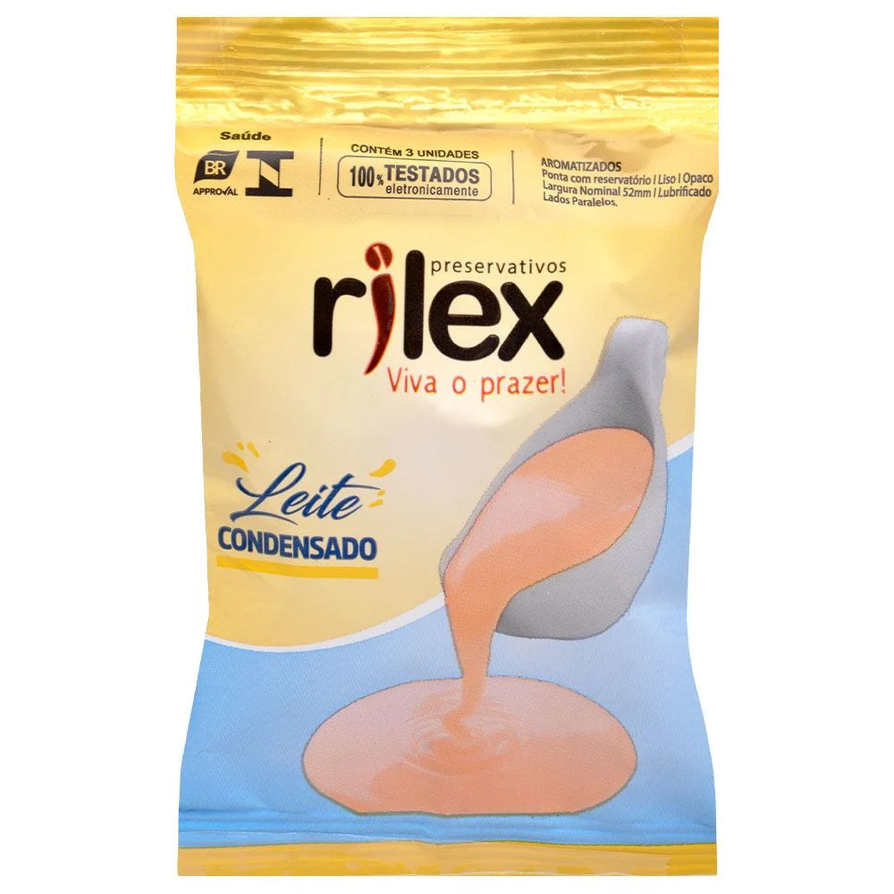 Preservativo 03 Unidades Rilex