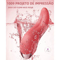 Vibrador em formato de lingua - Recarregavel