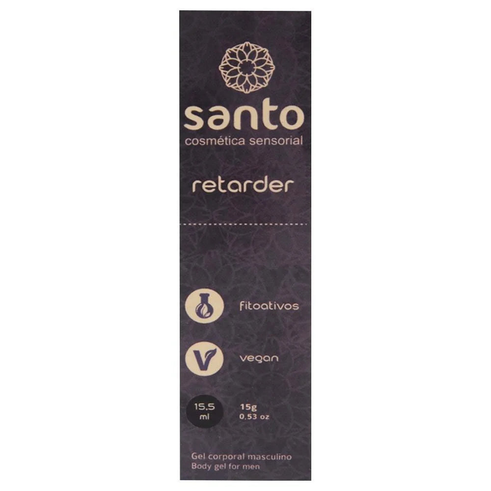 Retarder Gel Retardador Masculino 15g Santo