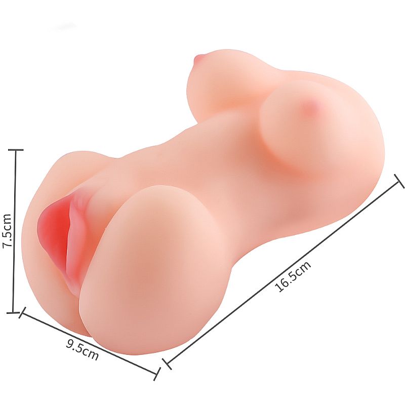 Masturbador Masculino em Cyberskin - Vagina e Seios